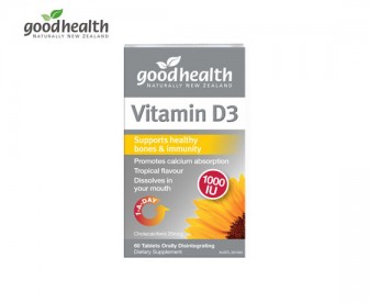 Good Health 好健康 维生素D3含片1000IU 60片 Good Health 好健康 维生素D3含片1000IU 60片